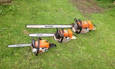 Use of a Chainsaw from a Mobile Elevated Work P...
